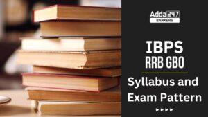 IBPS RRB GBO Syllabus 2024 and Exam Pattern, Detailed Syllabus