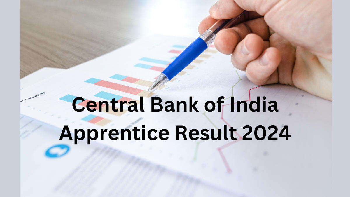 Central Bank of India Apprentice Result 2024