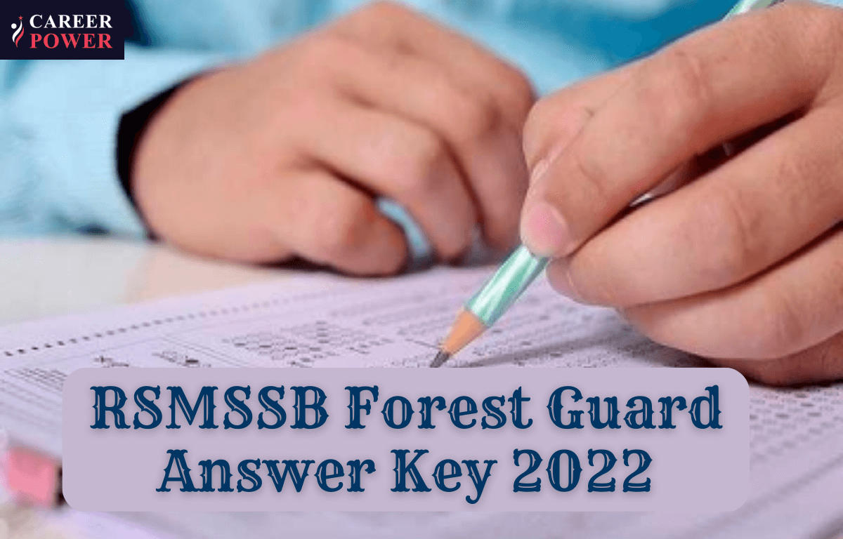 RSMSSB Forest Guard Answer Key 2022 Out, Download PDF_20.1