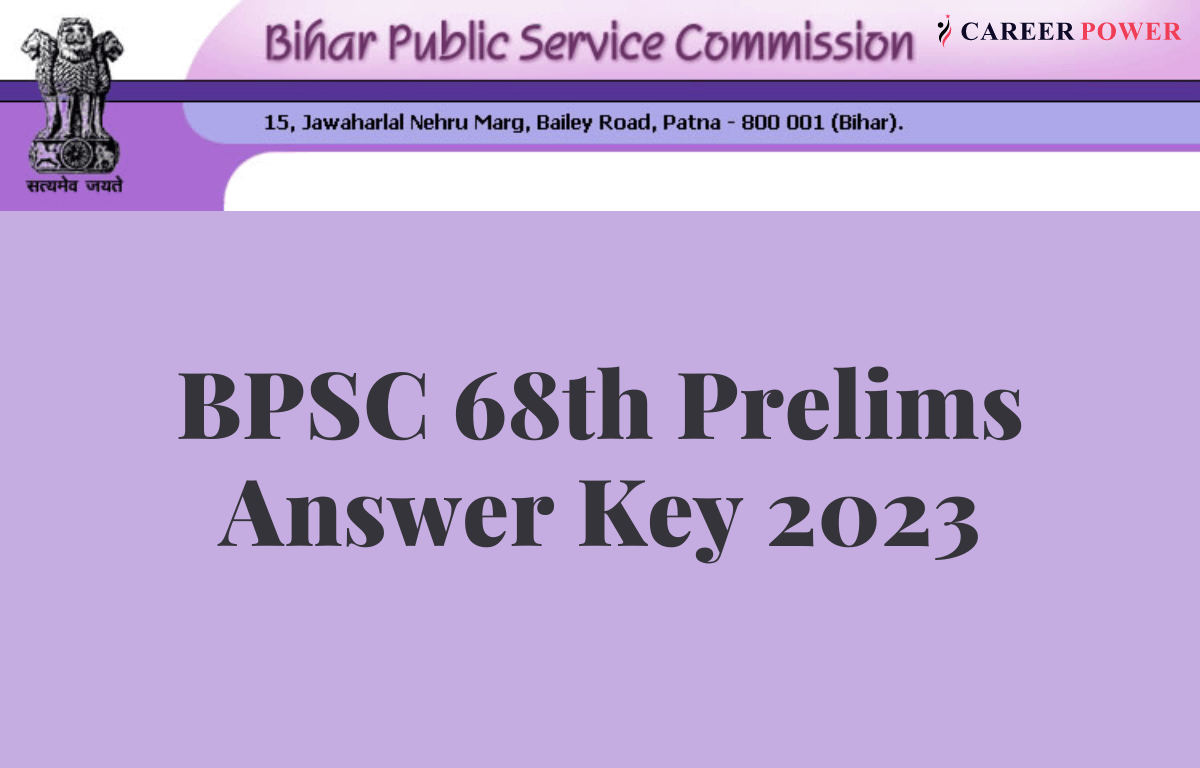 68th BPSC Prelims Answer Key 2023, Response Sheet PDF_20.1