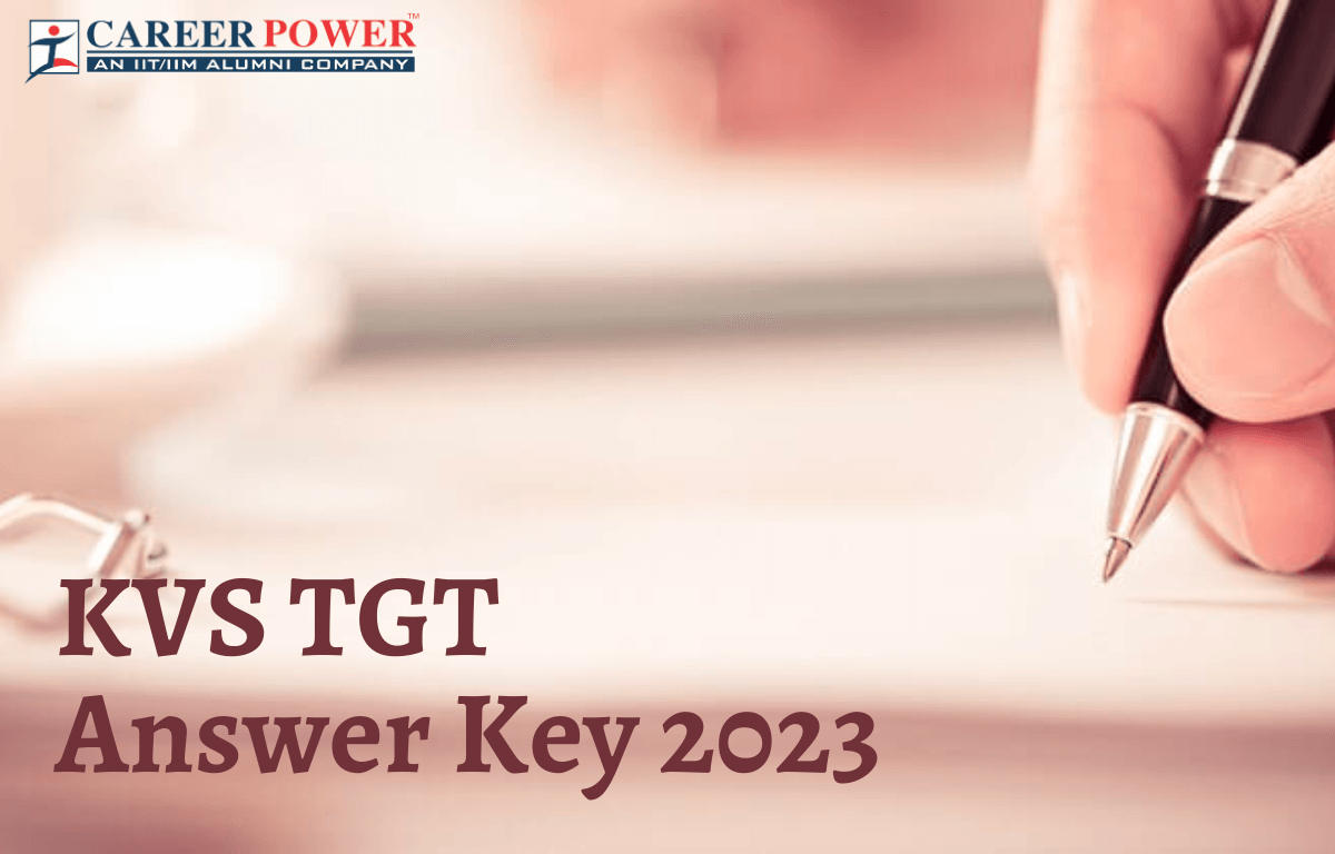 KVS TGT Answer Key 2023