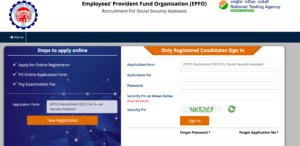 EPFO Apply Online 2023 for 2859 SSA & Steno Posts, Link Active_70.1