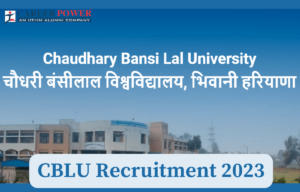 CBLU Recruitment 2023, Last Date to Apply Online for 57 Non-Teaching Posts