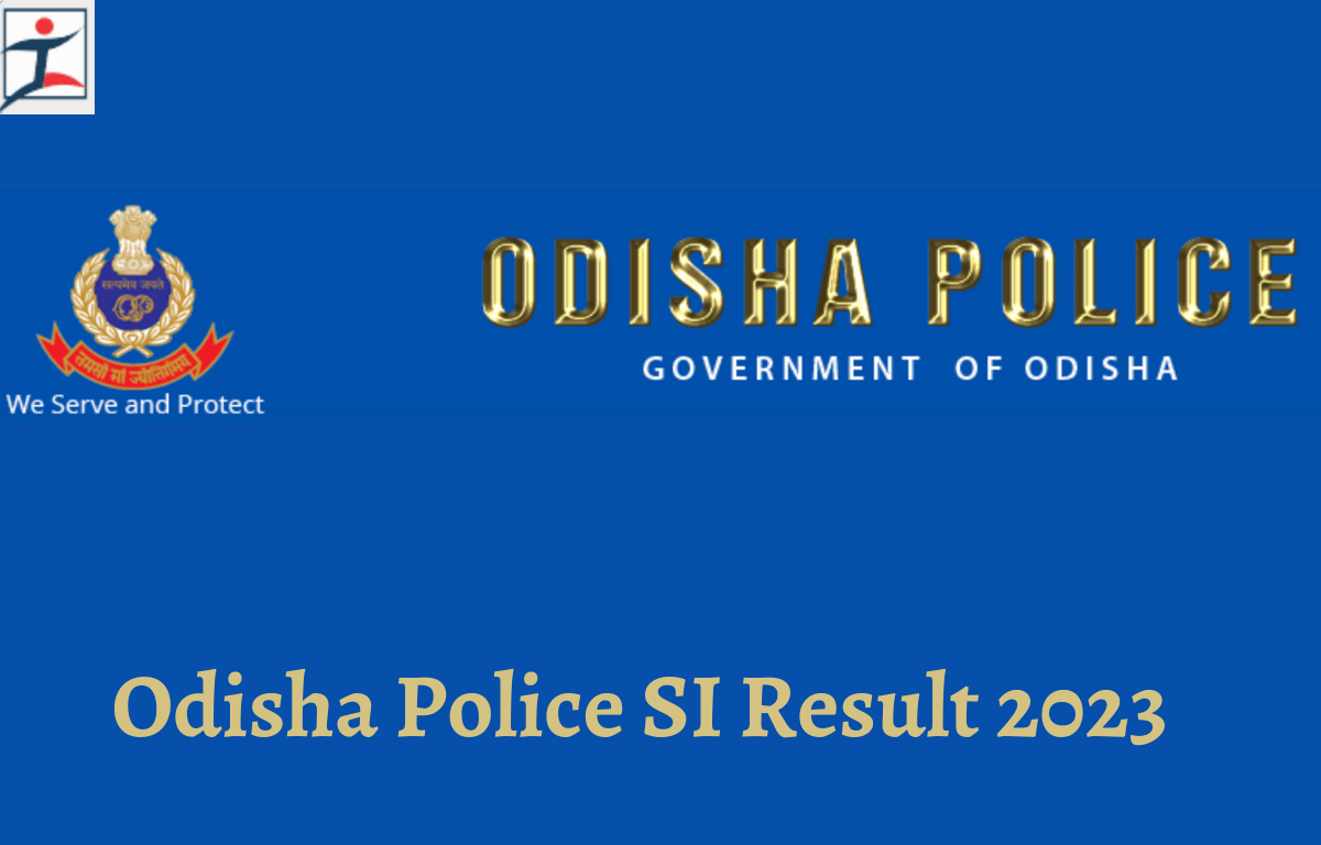 Odisha Police SI Result 2023 Out, Result PDF and Cut Off_20.1