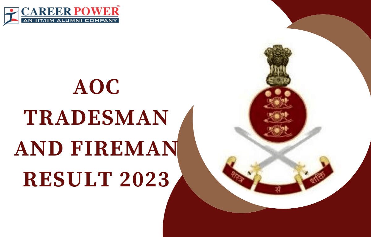 AOC Result 2023 Out for Fireman and Tradesman Posts, Download Result PDF_20.1