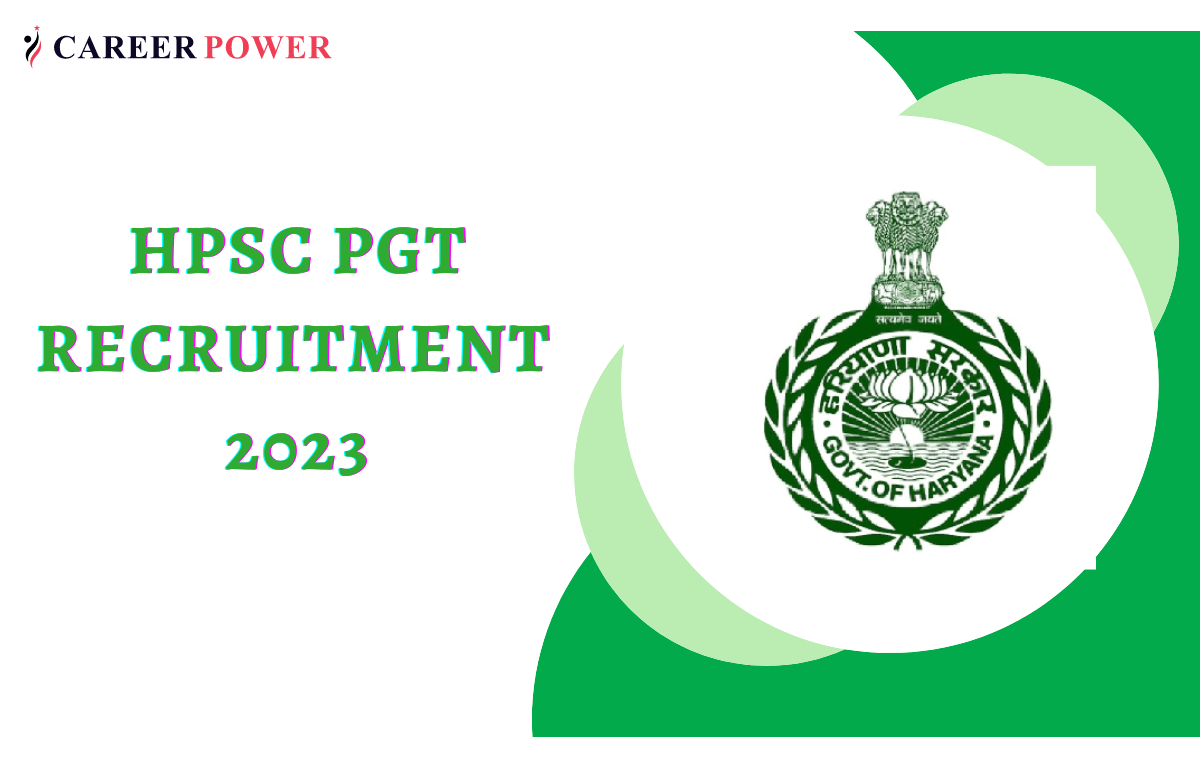 HPSC PGT Recruitment 2023