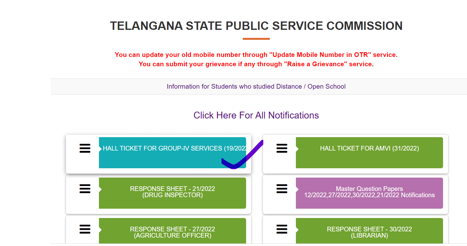 TSPSC Group 4 Hall Ticket 2023 Out, Admit Card Download Link_30.1