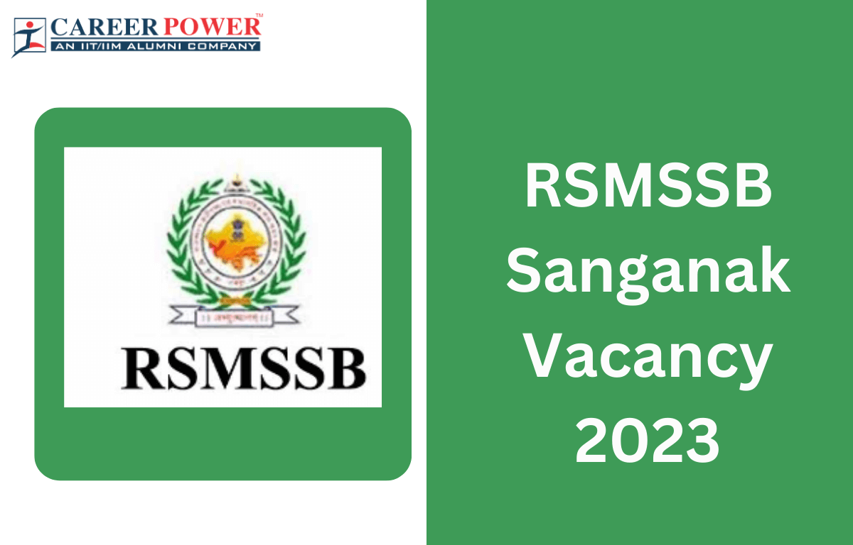 RSMSSB Sanganak Vacancy 2023