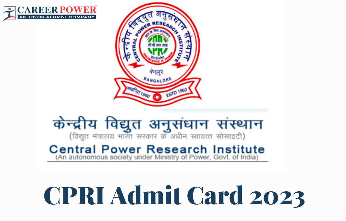 CPRI Admit Card 2023