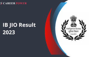 IB JIO Result 2023