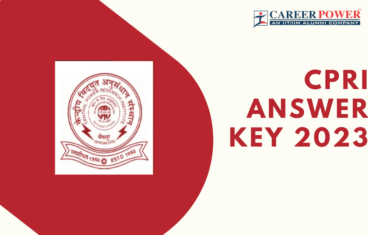 CPRI Answer Key 2023 Out, Raise Objection Link_20.1
