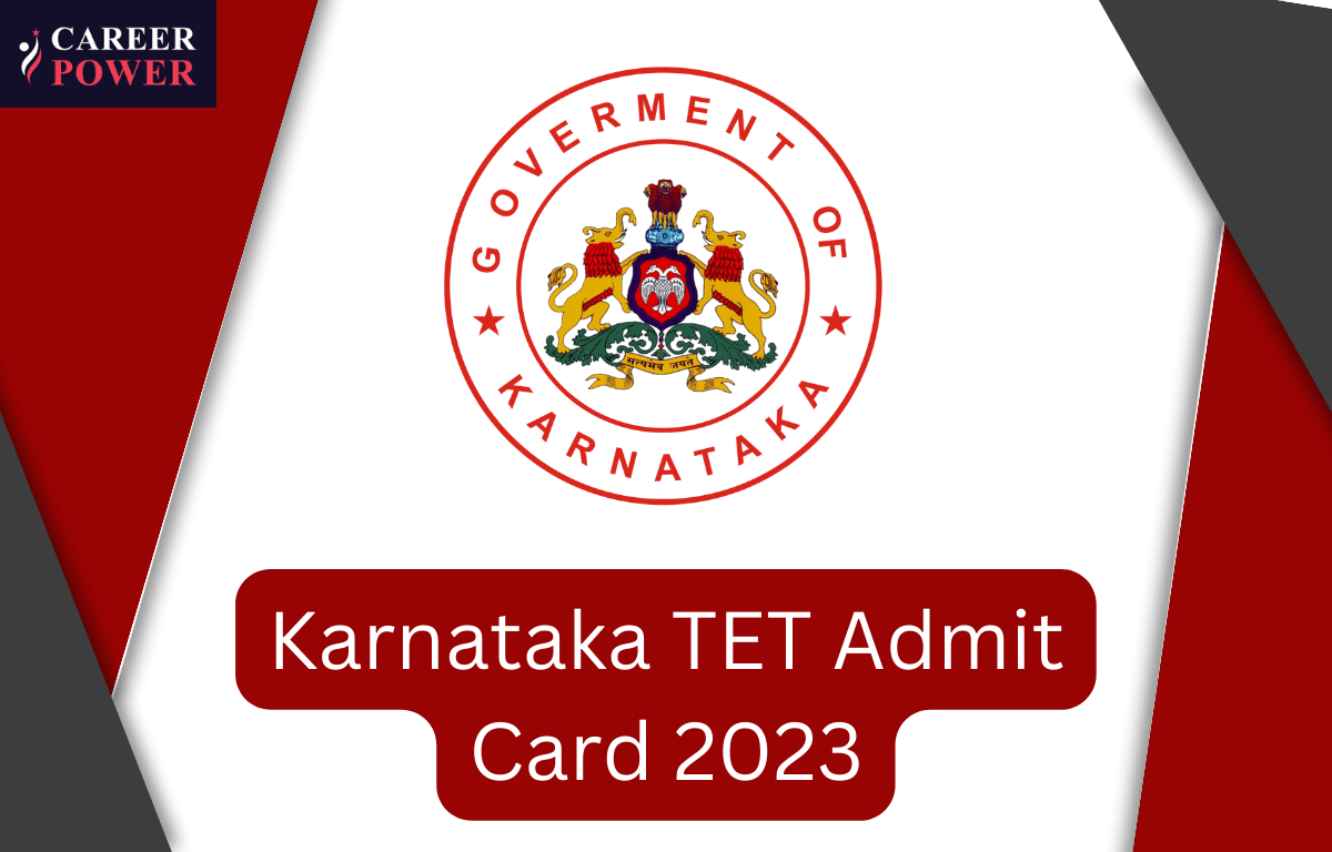 Karnataka TET Admit Card 2023