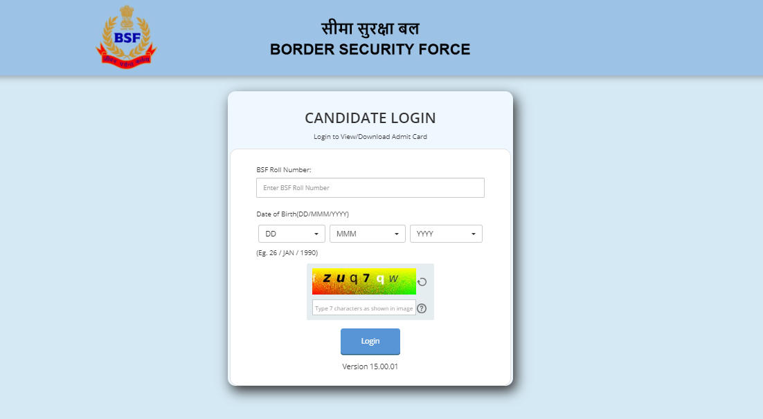 BSF Admit Card 2023 Out For Tradesman, Direct Download Link