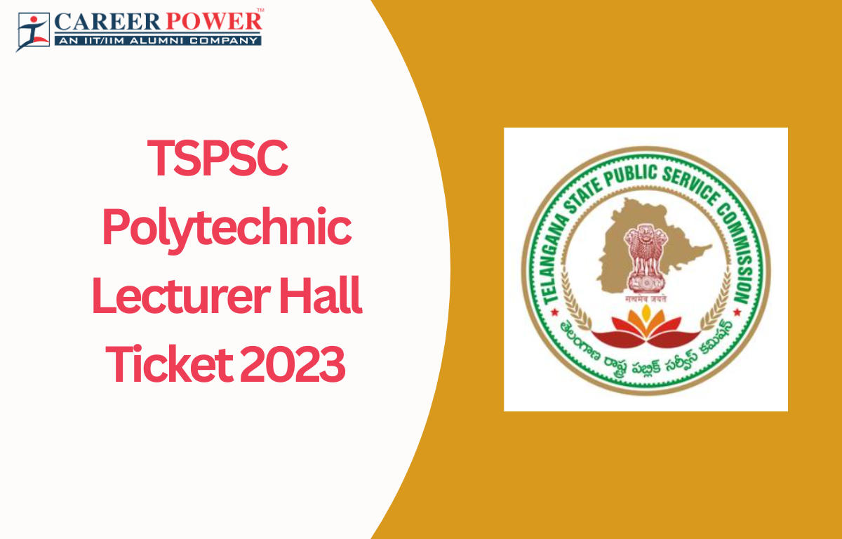 TSPSC Polytechnic Lecturer Hall Ticket 2023