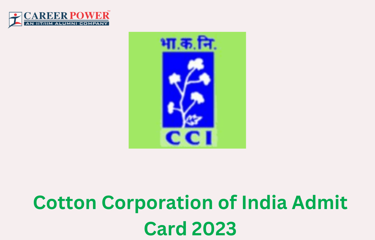 Cotton Corporation of India Admit Card 2023