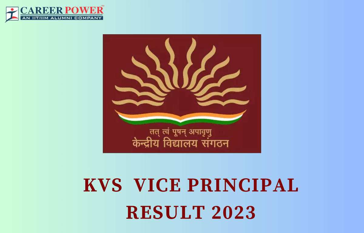 KVS Vice Principal Result 2023