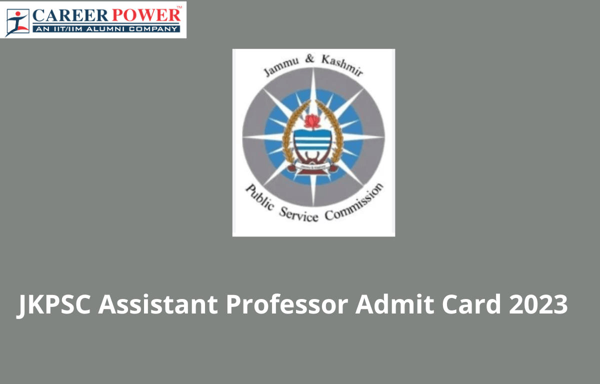 JKPSC Assistant Professor Admit Card 2023, Hall Ticket Soon_30.1