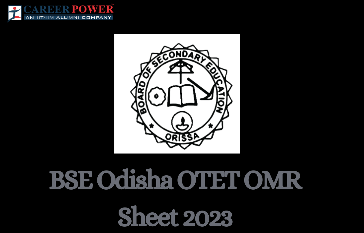 BSE Odisha OTET OMR Sheet 2023