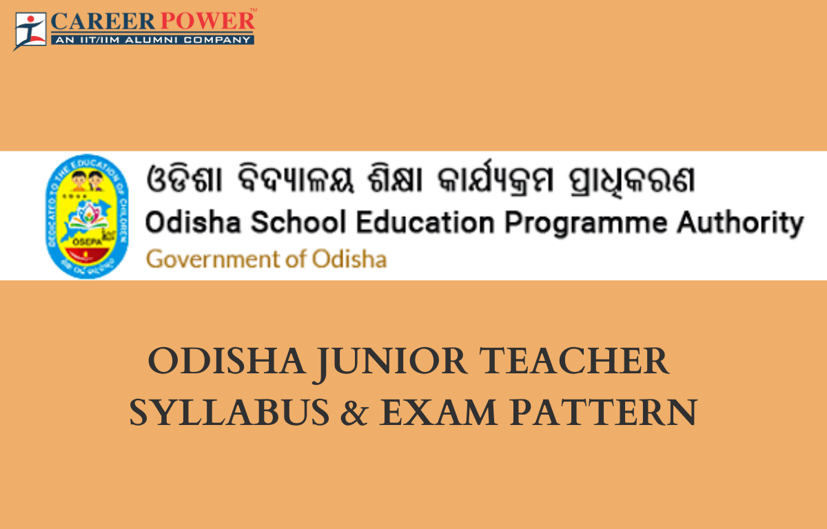 Odisha Junior Teacher Syllabus 2023, Exam Pattern & Syllabus PDF_20.1