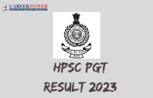 HPSC PGT Result 2023