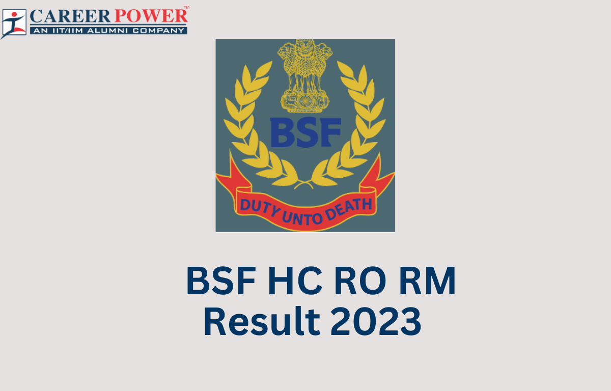 BSF Head Constable RO RM Result 2023, Download Merit List PDF_20.1