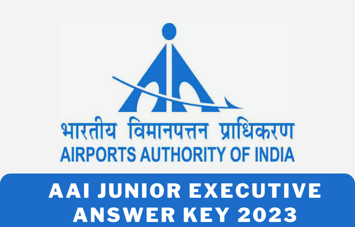 AAI ATC Junior Executive Answer Key 2023