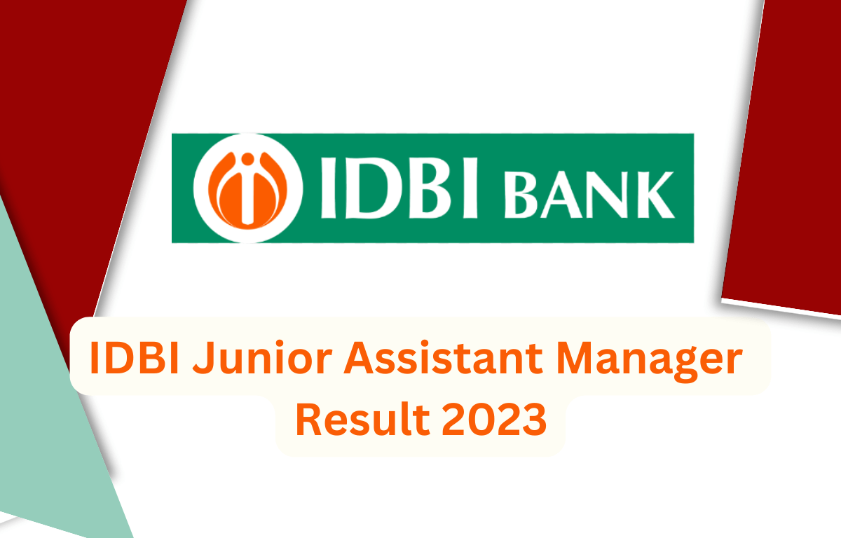 IDBI Junior Assistant Manager Result 2023 Out, Result Link_20.1