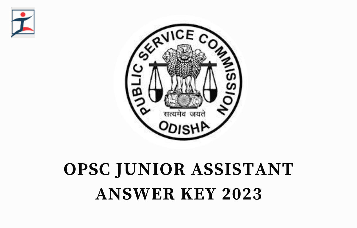 OPSC Junior Assistant Answer Key 2023