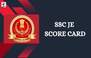 SSC JE Score Card