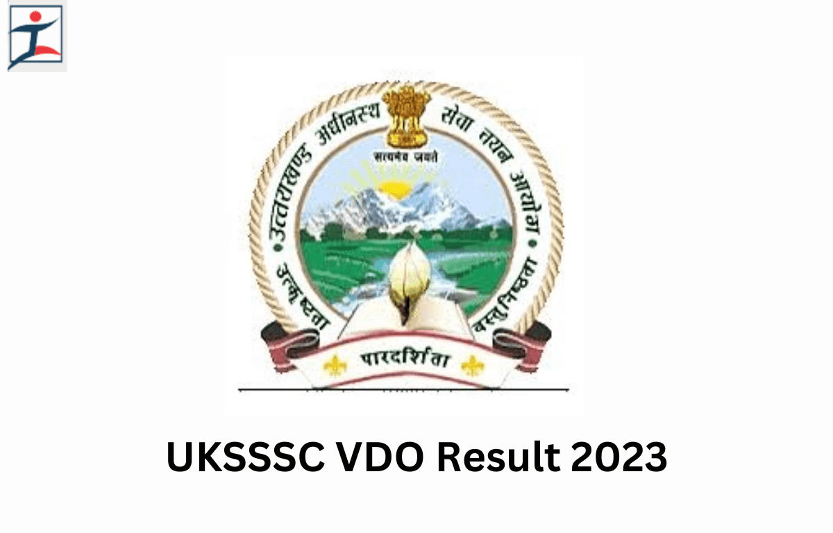 UKSSSC VDO Result 2023, Result PDF and Merit List