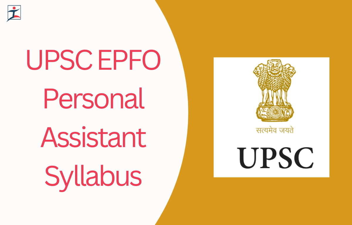 epfo personal assistant syllabus
