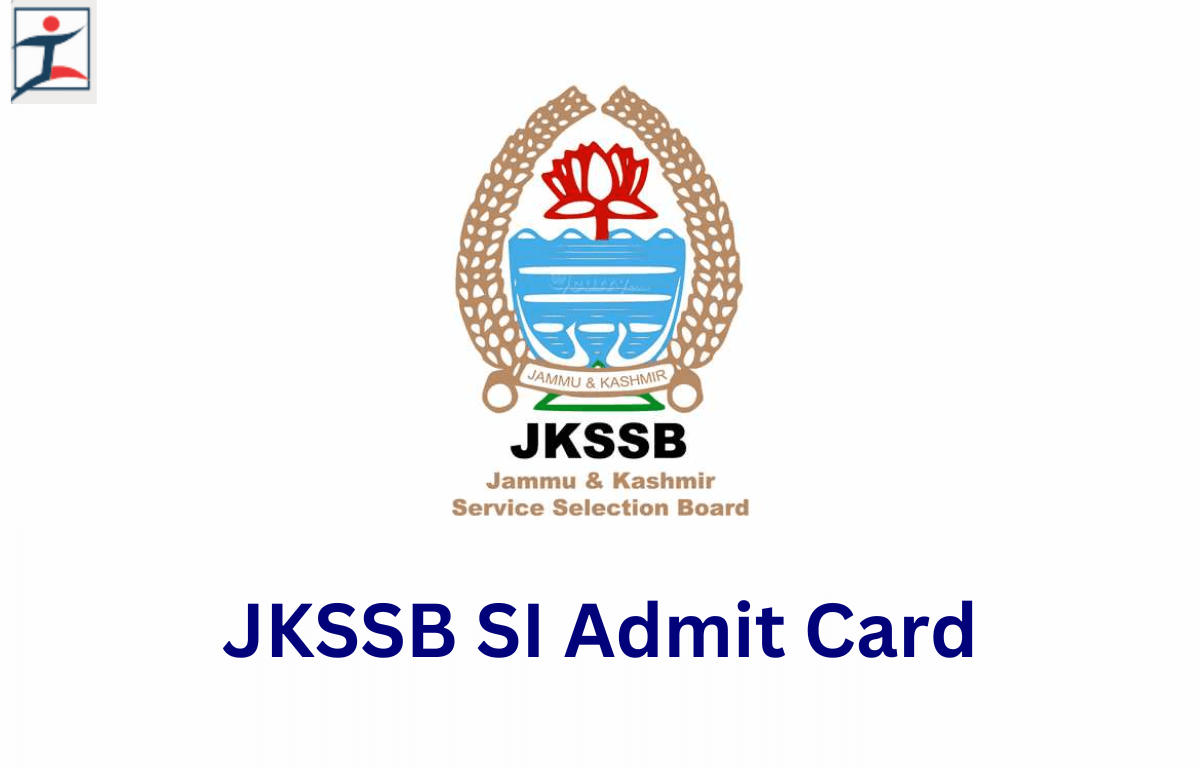 JKSSB SI Admit Card
