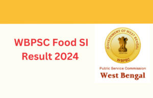 WBPSC Food SI Result 2024