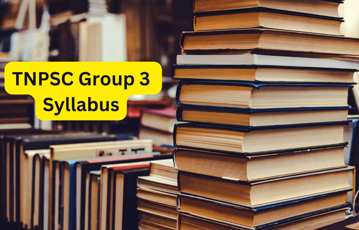 tnpsc group 3 syllabus
