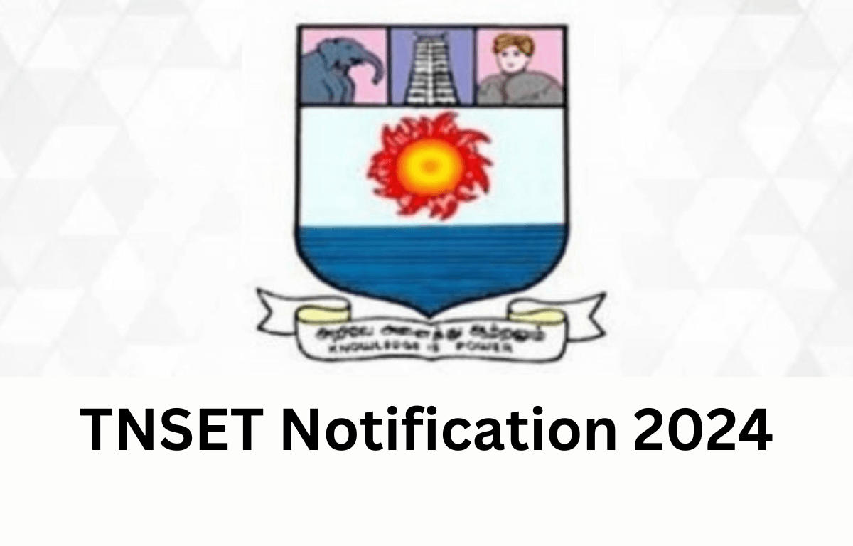 TNSET Exam 2024 Application Form, Notification #Storiesviewforall