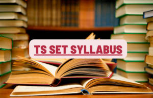 TS SET Syllabus