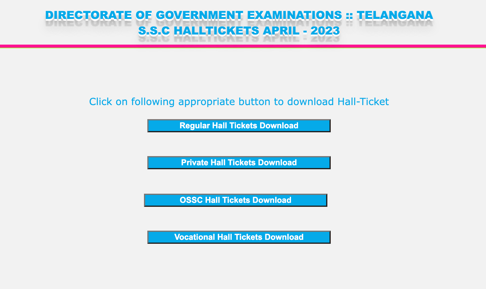 TS SSC Hall Ticket 2023 Out, Download BSE 10th Class Hall Tickets_5.1