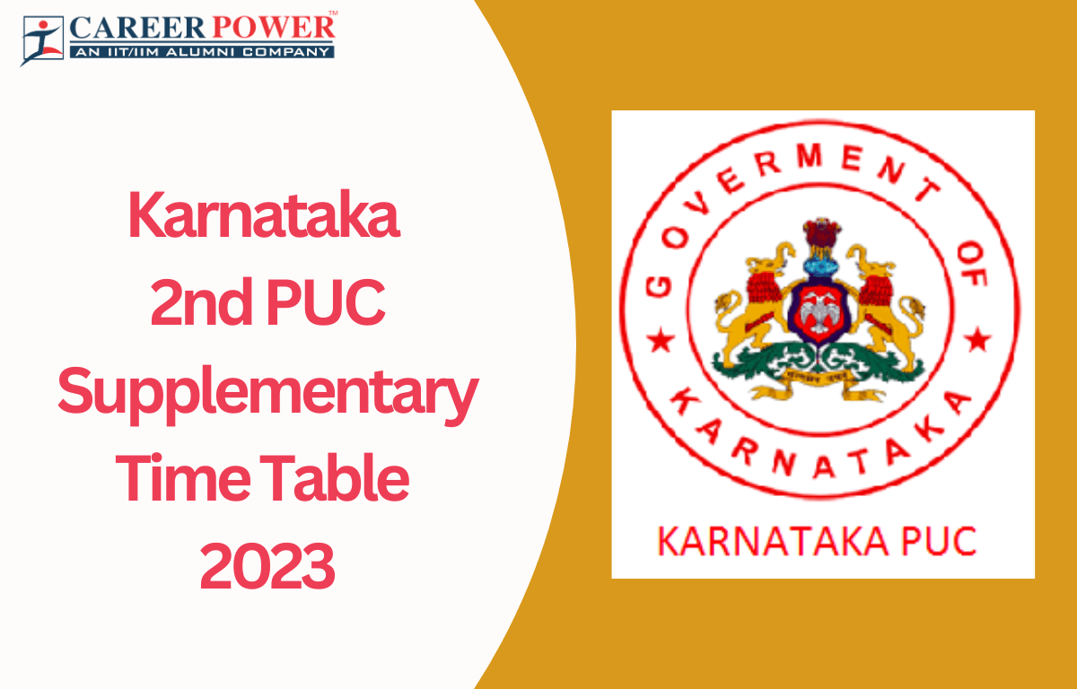 Karnataka 2nd PUC Supplementary Exam 2023 Time Table Out_20.1