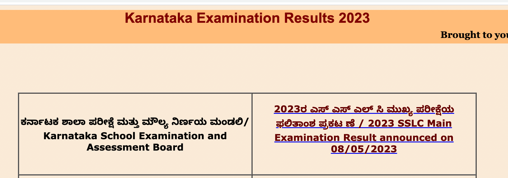 SSLC Result 2023 Karnataka Out, KSEAB Class 10th Result Link_40.1