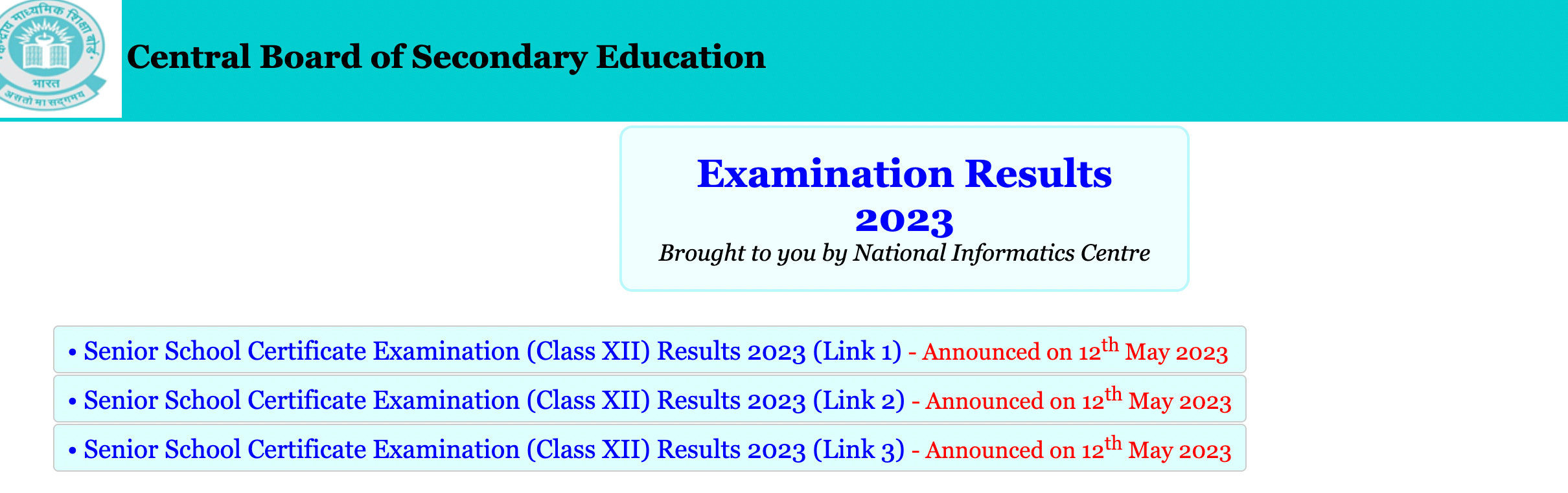 CBSE 12th Result 2023 Out, Check CBSE Class 12th Result_40.1