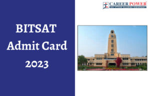 bitsat admit card 2023