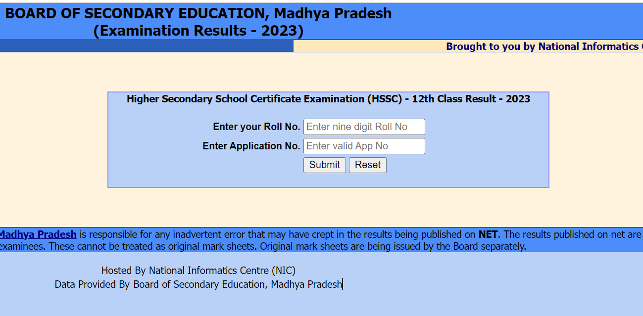 MP Board 12th Result 2023 Out, Check MPBSE 12th Class Result_50.1