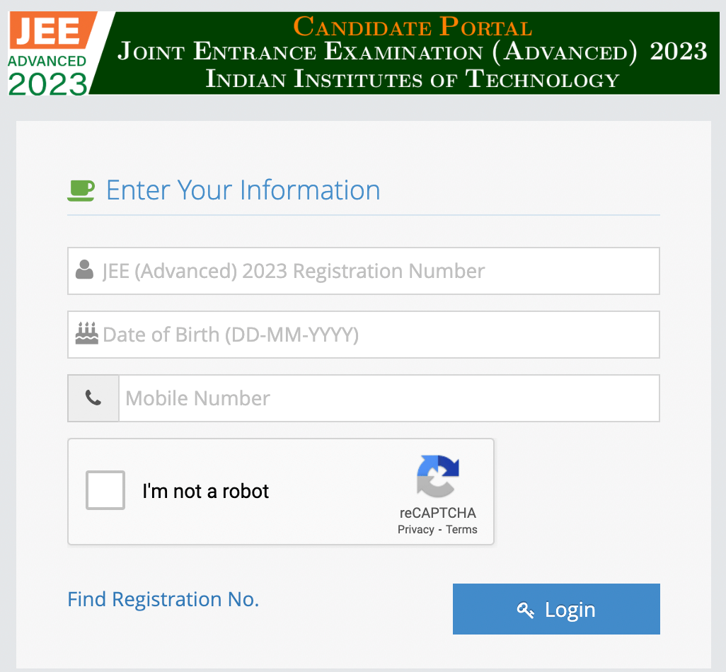JEE Advanced Admit Card 2023 Out, Hall Ticket Download Link_5.1