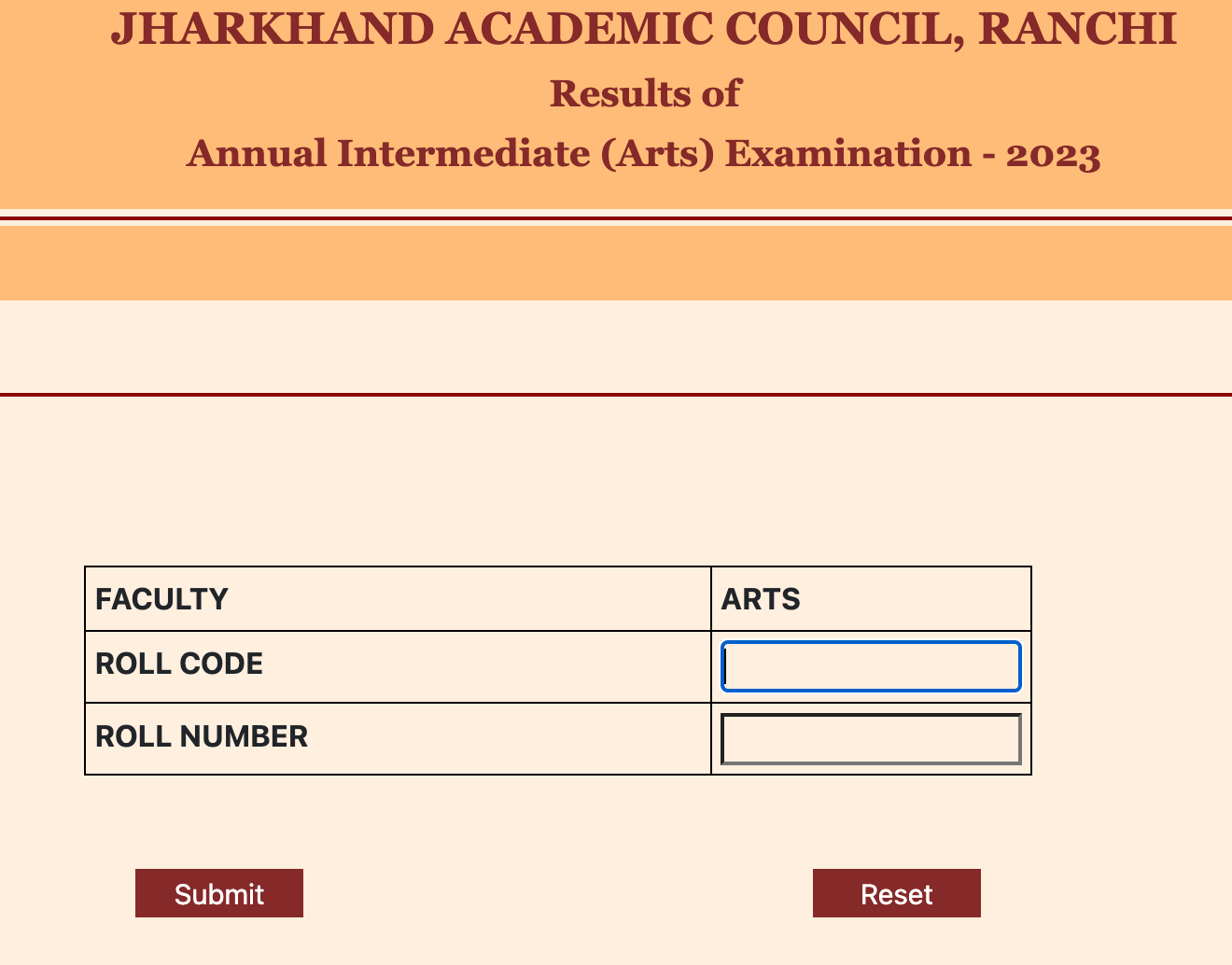 JAC 12th Result 2023 Arts Out, Jharkhand Board Arts Result Link_5.1