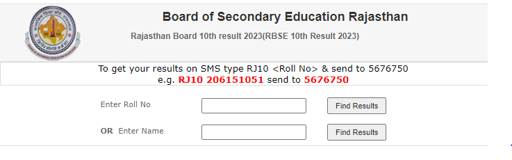 RBSE 10th Class Result 2023 Out, Check Rajasthan Board 10th Result_40.1