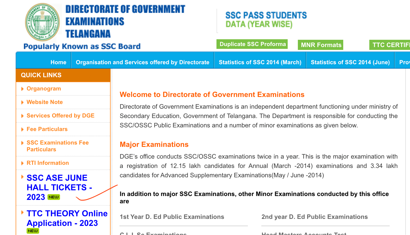 TS SSC Supplementary Hall Ticket 2023 Out, Check ASE Time Table_40.1