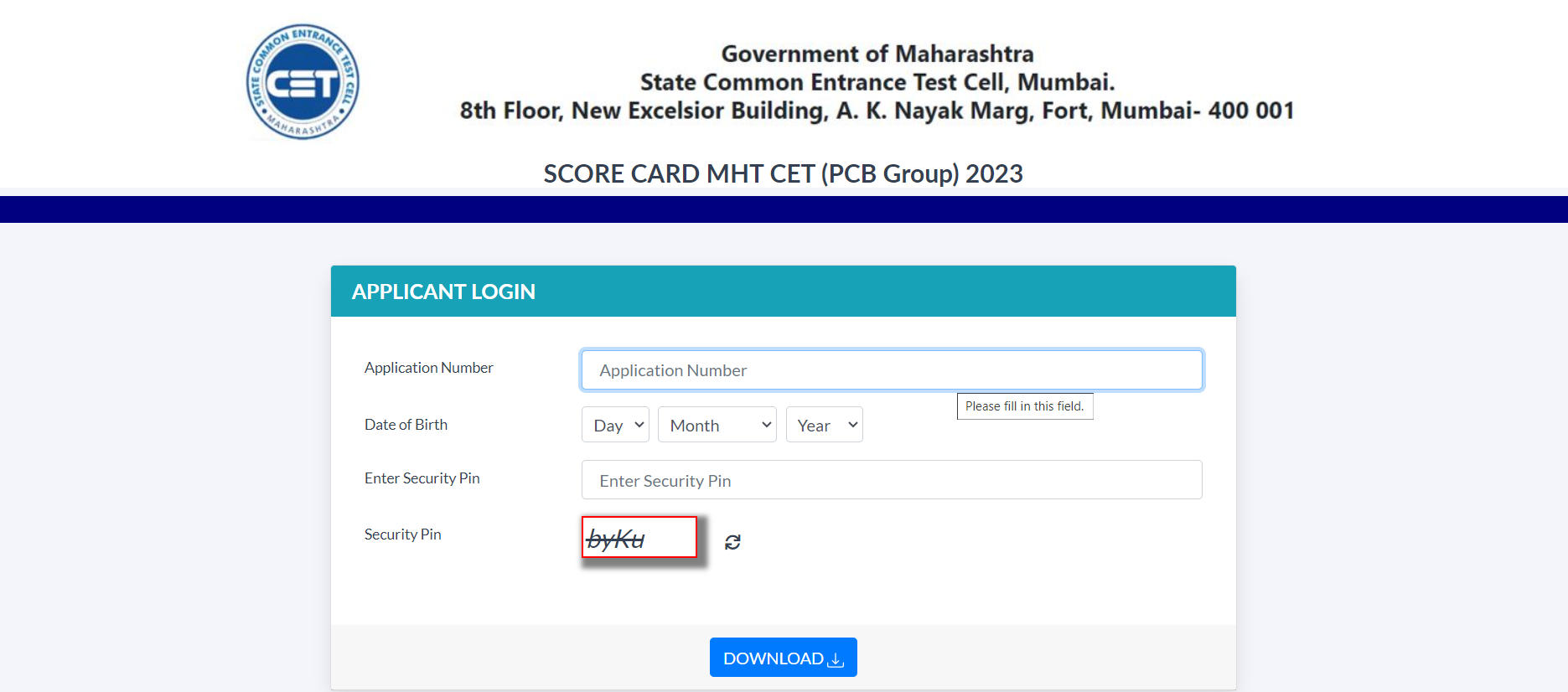 MHT CET Result 2023 Out, Check PCM and PCB CET Results_6.1