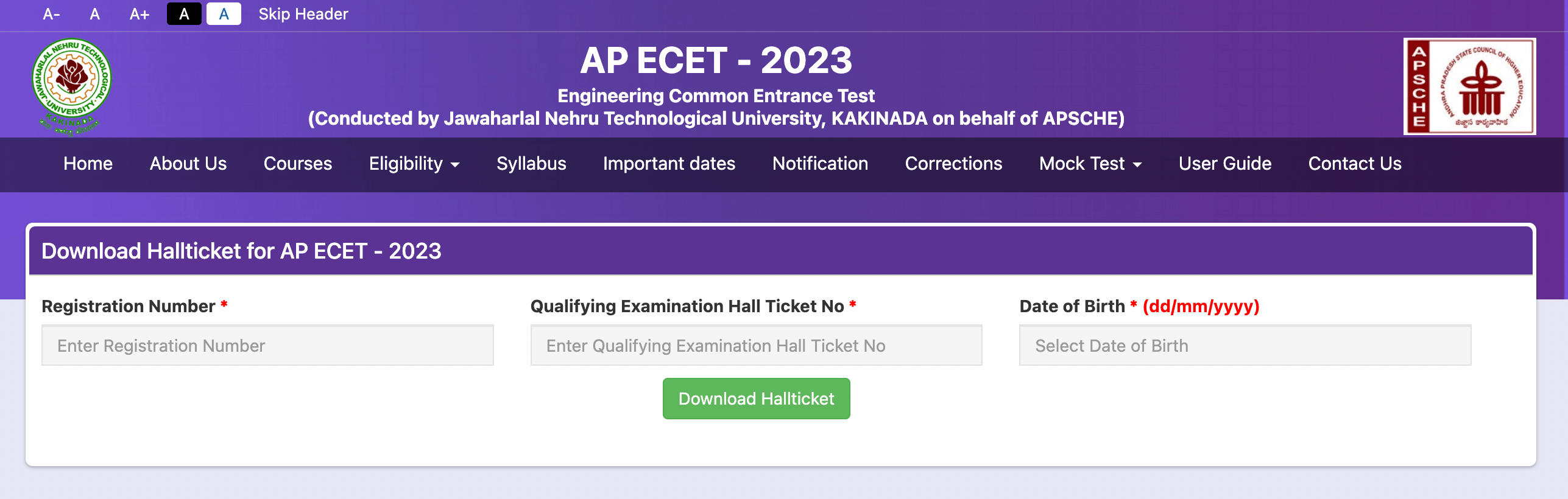 AP ECET Hall Ticket 2023 Out, Direct Download Link_6.1