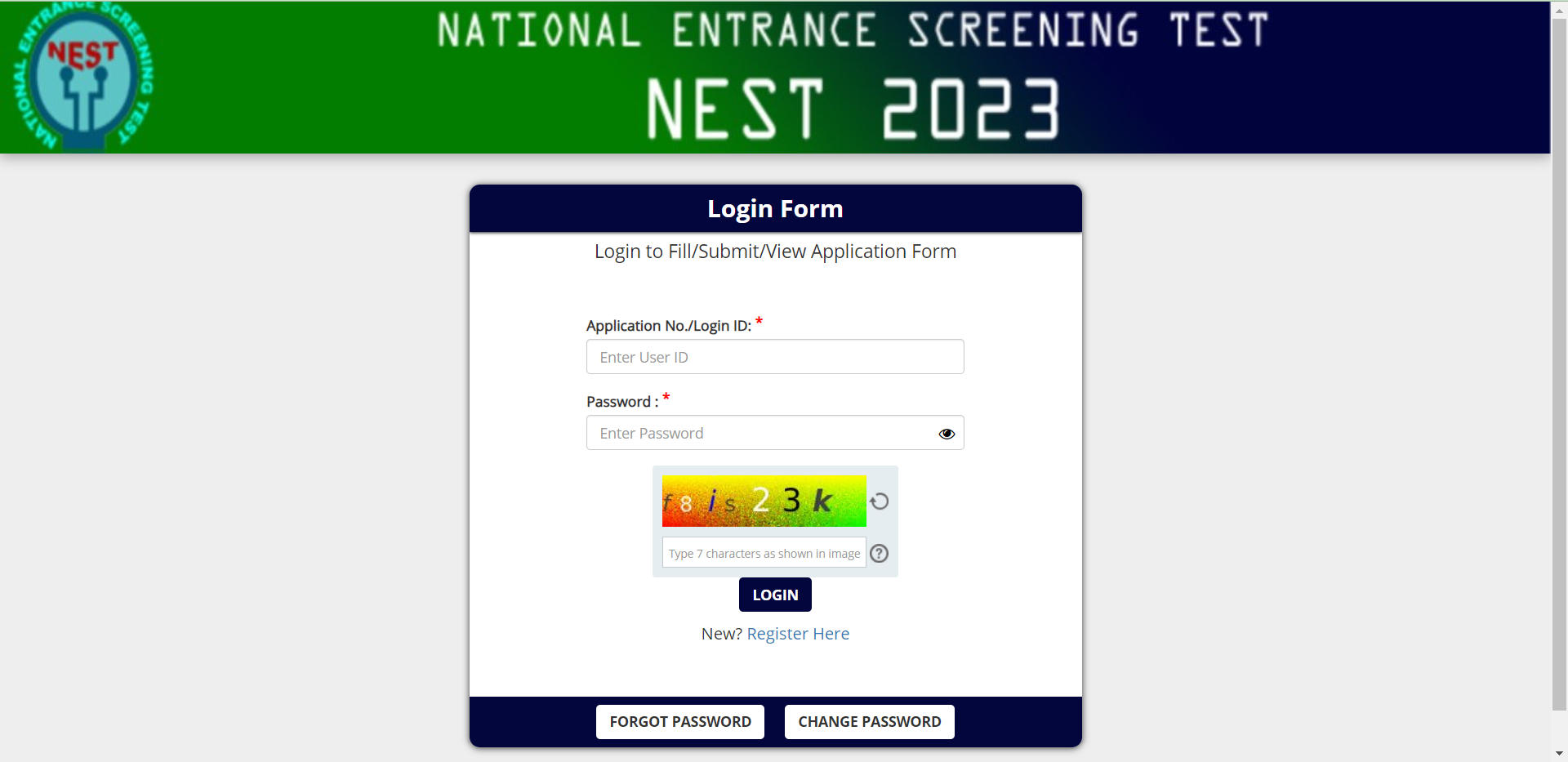 NEST Admit Card 2023 Out, Hall Ticket Download Link Active_5.1