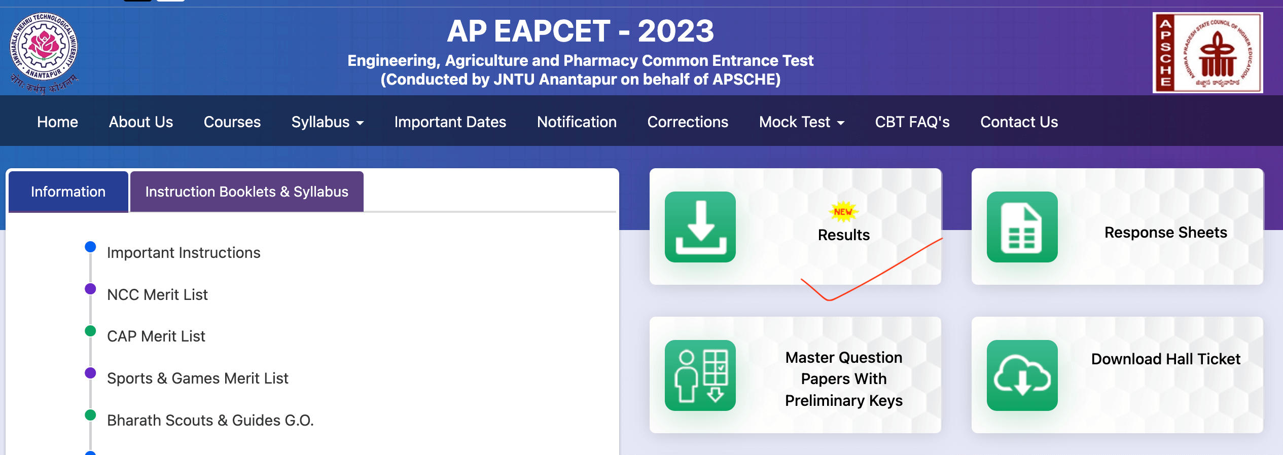 AP EAMCET Results 2023 Out, Result and Rank Card Link_5.1